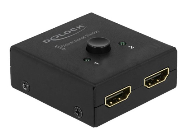 DeLOCK Switch HDMI 2-1 4k 60Hz schwarz