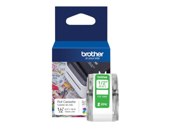 Brother Farbetikettenrolle CZ-1002 | für