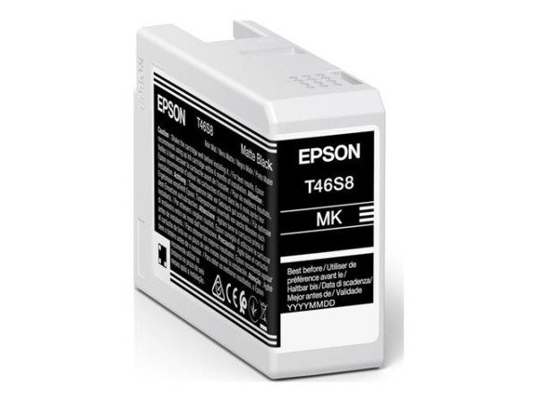 Epson Tinte mattschwarz T46S8 (C13T46S80N) (UltraChrome Pro