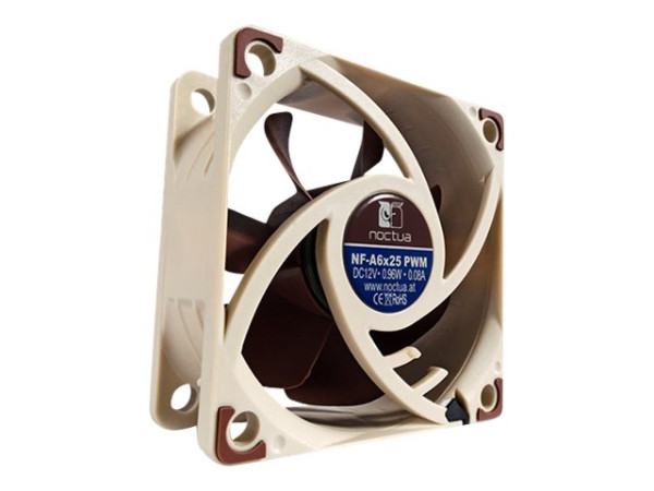 Noctua NF-A6x25 PWM 60x60x25, Gehäuselüfter