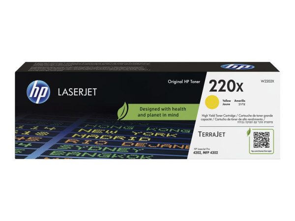 HP Toner gelb 220X