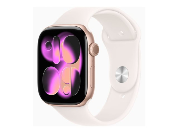 Apple Watch Series 11 (roségold, Aluminium, 46 mm,