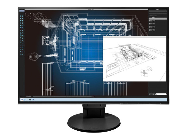 EIZO 24,1 L EV2456-BK schwarz, HDMI, DisplayPort, DVI,