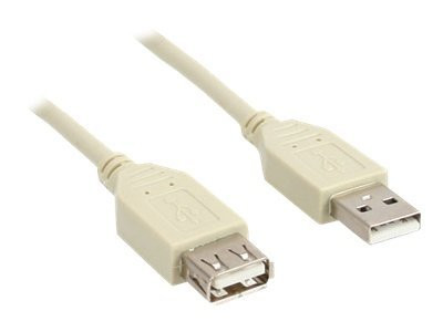 InLine® USB 2.0 Verlängerung, Stecker / Buchse, Typ A,