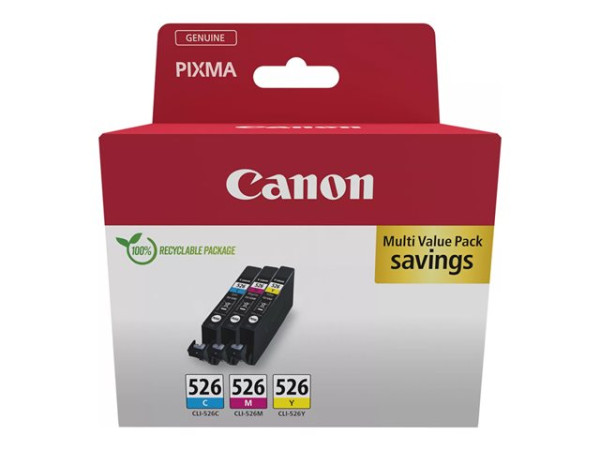 Canon Tinte Multipack CLI-526 (Blister-Verpackung mit