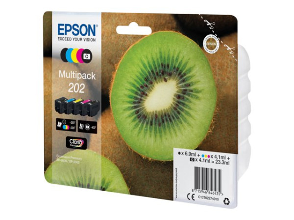 Epson Multipack Kiwi 202 C13T02E74010 Tinte