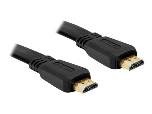 IT Produkte DeLOCK Kabel HDMI A-A St/St 1.4 flach 3,0m DL,