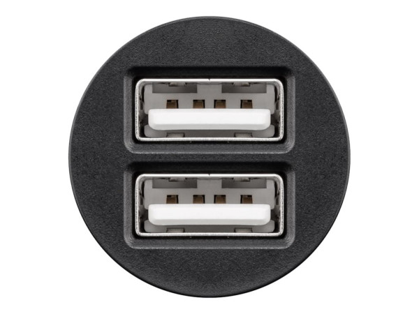 Goobay goobay KFZ Dual-USB Adap 24W/4,8A schwarz, max.