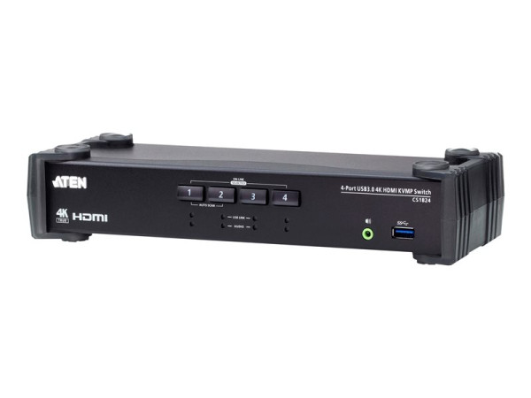 ATEN 4-Port USB 3.0 4K HDMI KVMP | CS1824