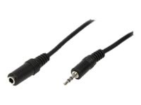 LogiLink Audio cable 1x 3,5mm male 1x 3,5mm female, 10m