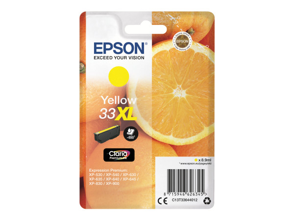 Epson Tinte YE C13T33644012 Claria Premium