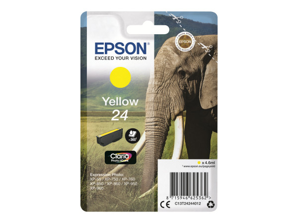 Epson Tinte YE C13T24244012 Claria Photo HD