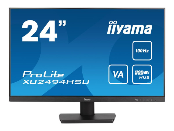 Iiyama XU2494HSU-B6 (61 cm (24 Zoll), schwarz (matt),