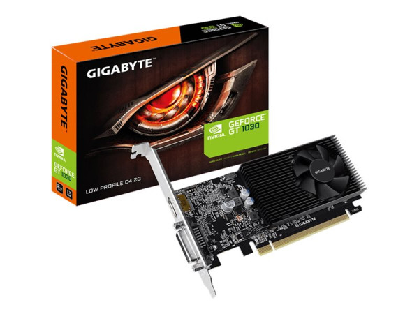 GigaByte 2GB D4 GT 1030 LP HDMI, DVI-D NVIDIA GeForce
