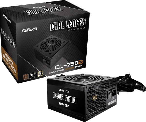 Asrock Challenger CL-750B 750W (schwarz, 1x 12-Pin High