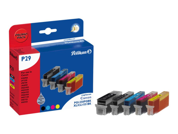 Pelikan Tinte Multipack 4110053 (P29) komp. zu Canon