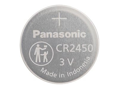 Verbrauchsmaterial Panasonic Knopfzelle Lithium CR2450, 620