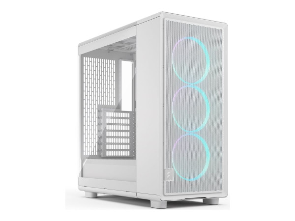 Fractal Design Epoch TG RGB (weiß, Tempered Glass)