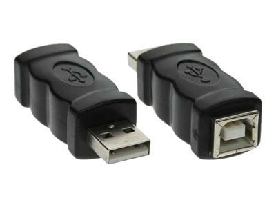 InLineÂ® USB 2.0 Adapter, Stecker A auf Buchse B