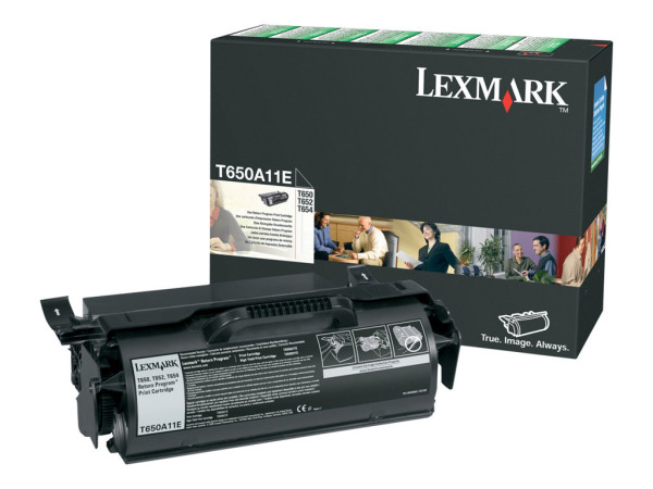 Lexmark T650A11E Tonerkartusche schwarz return program,