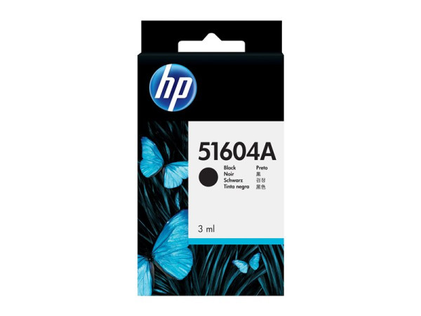 HP 51604A Druckkopfpatrone schwarz für Normalpapier, 500