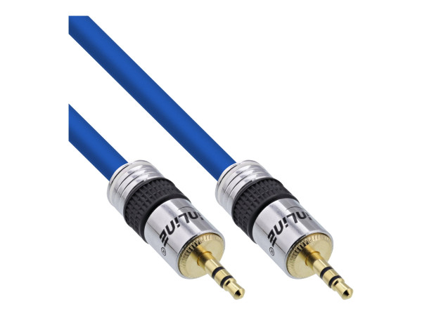 InLine® Klinken-Kabel PREMIUM, 3,5mm Stecker / Stecker, 7m