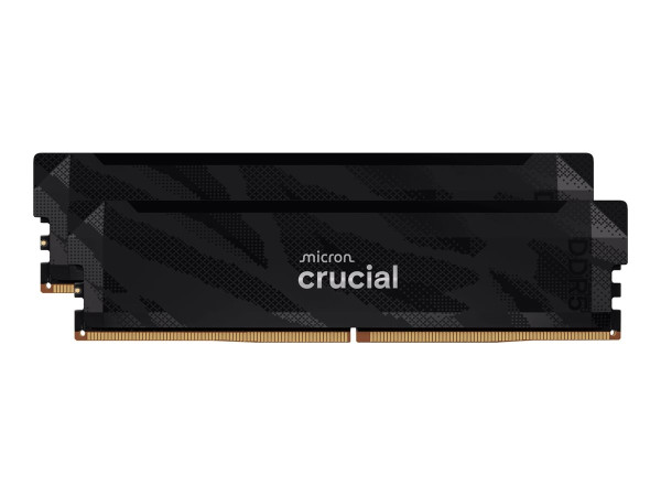 Crucial DIMM 32 GB DDR5-6400 (2x 16 GB) Dual-Kit (schwarz,