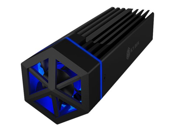 Icy Box ICY BOX IB-1823MF-C31 schwarz, RGB-Beleuchtung 1x