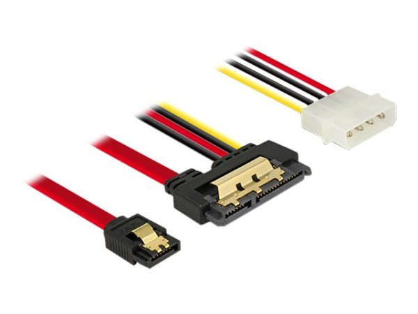 Adapter SATA (Strom+Daten) -> Strom(Molex) + Daten getrennt