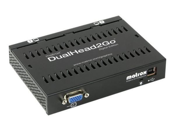 Matrox DualHead2Go Videoumwandler Digital 1xVGA -> 2xDVI