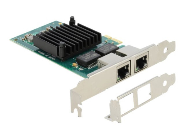 DeLOCK PCIe x1 auf 2x RJ45 Gbit (Intel® i350)