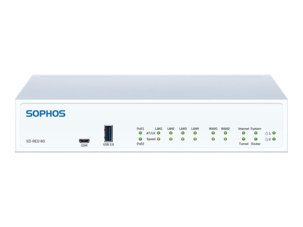 Sophos SD-RED 60 - Rev 1 - Fernsteuerungsgerät - 4 Anschlüss