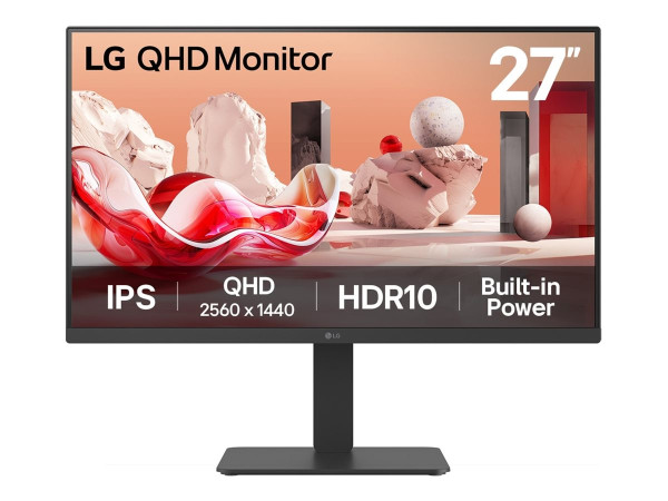LG Electronics 27BA54QB-B (68.5 cm (27 Zoll), schwarz, QHD,
