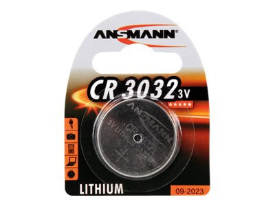 Ansmann Knopfzelle 3V Lithium CR3032, 1er Pack (1516-0013)