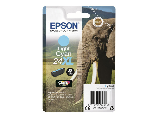 Epson Tinte Light CY C13T24354012 Claria Photo