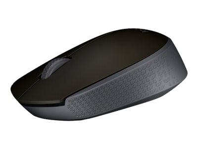 Logitech M170 Wireless, Maus grau USB-Empfänger 3 Tasten