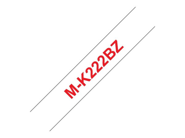 Verbrauchsmaterial Brother Schriftband M-K222, P-Touch , 9