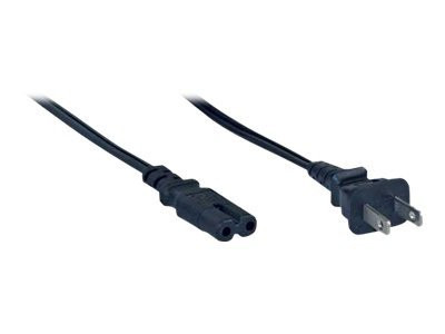 InLine® Netzkabel, Netzstecker USA auf Euro 8 Buchse, 1,8m