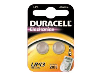 Duracell Electro (Blis) LR43 1,5V 2er, Batterie null