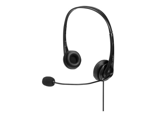 Lindy Lin Headset Kabelg. USB-A+In-Line-Steue. | 42870