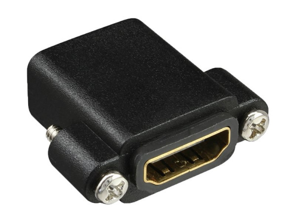 InLine HDMI Adapter zum Einbau mit Gewinde, HDMI A