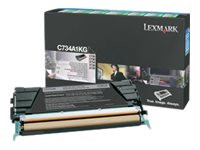 Lexmark C734A1KG Toner-Kit schwarz return program, 8.000