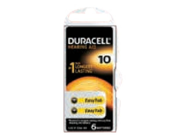 Duracell Zinc Air Hearing Aid 10 1.4V, Batterie null