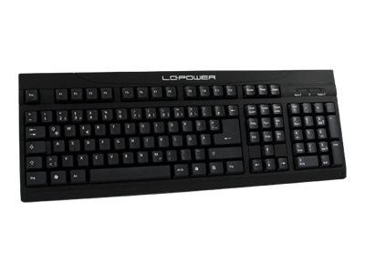 LC-Power Keyboard BK-902 Slim USB schwarz retail