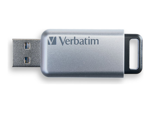 Verbatim USB 64GB Secure Pro, USB-Stick schwarz 64 GB