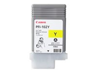 Canon 0898B001|PFI-102 Y Tintenpatrone gelb, Inhalt 130 ml