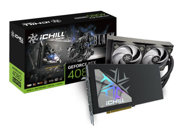 Inno3D GeForce RTX 4080 SUPER ICHILL BLACK (DLSS 3, 3x