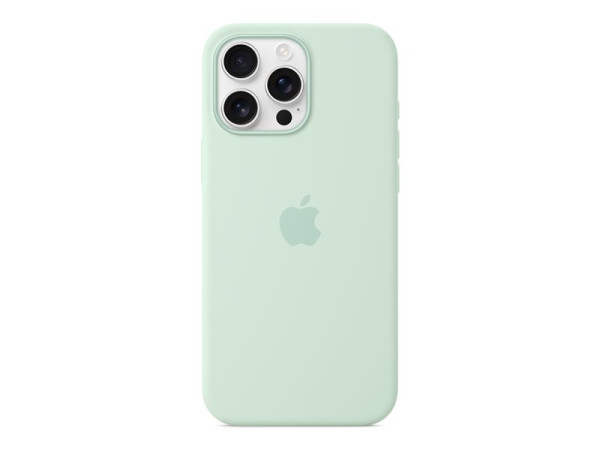 Apple Silikon Case mit MagSafe (hellgrün, iPhone 16 Pro