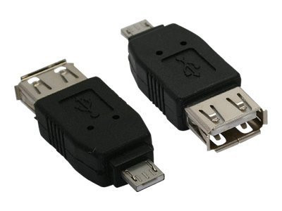 InLine® Micro-USB Adapter, Micro-A Stecker an USB A Buchse