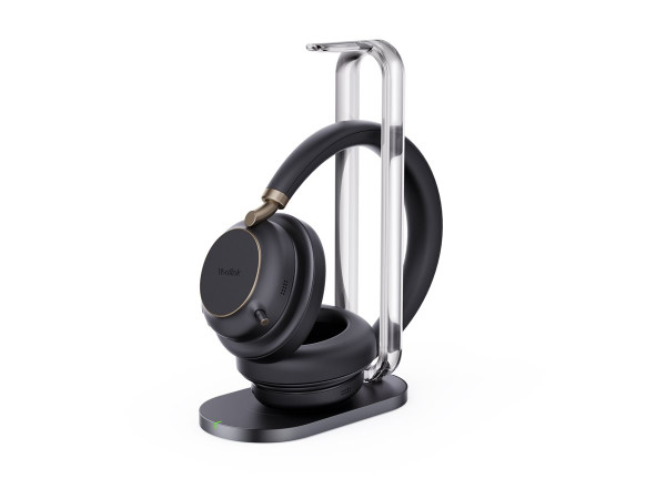 Yealink BH76 Plus with Charging Stand Teams Black USB-C/A